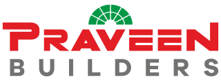 Praveen Builders Udupi Logo